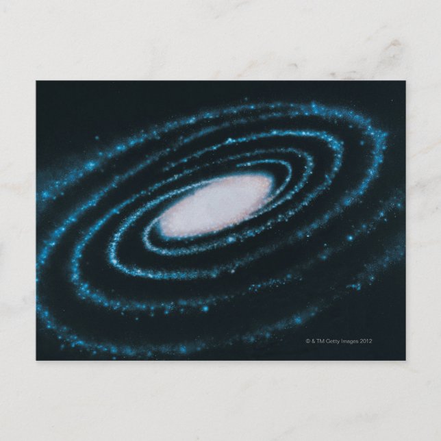 Active Galaxies Postcard (Front)