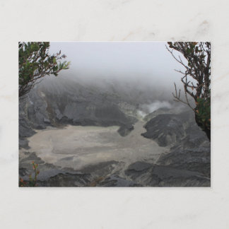Active Volcano, Bandung Indonesia Postcard