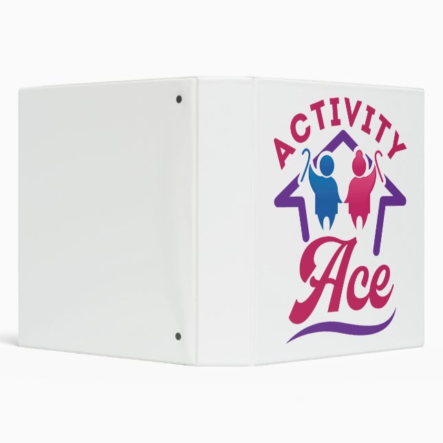 Activity Ace Activities Director 3 Ring Binder (Background)