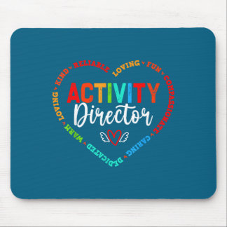 Activity Director Squad Professionals Week Design Mouse Pad