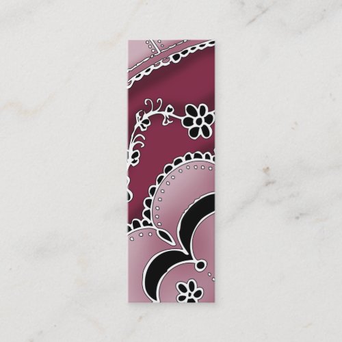 Actor Actress Skinny Business Card Template