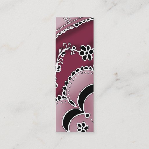 Customizable Actor Actress Skinny Business Card Template