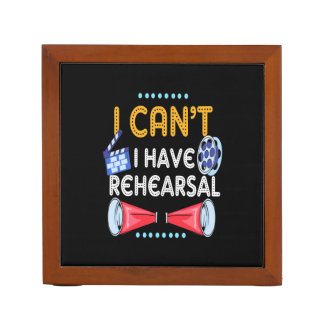 Actor Can Not I Have Rehearsal Desk Organizer