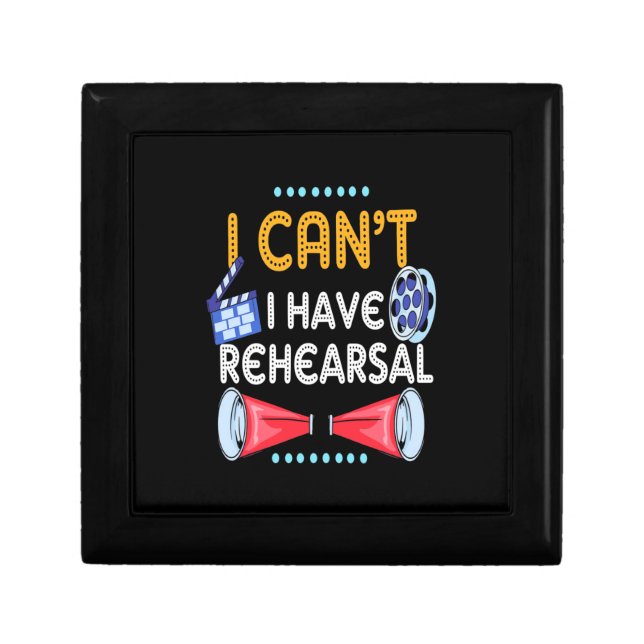 Actor Can Not I Have Rehearsal Gift Box (Front)