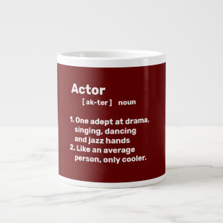 Actor definition giant coffee mug