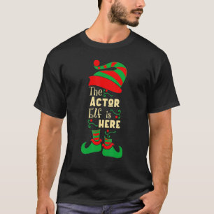Actor Elf Christmas Matching Family Christmas T-Shirt
