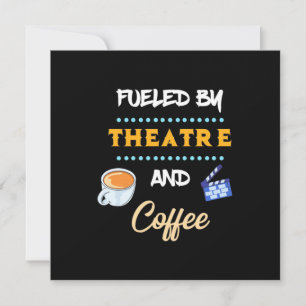 Actor Fueled By Theatre Coffee Invitation
