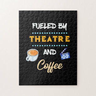 Actor Fueled By Theatre Coffee Jigsaw Puzzle