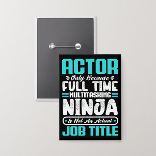 Actor Job Title Profession Artist Skills Theatre Button