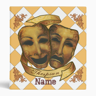 Actor Masks binder