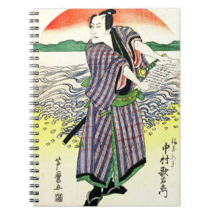 Actor Nakamura Utaemon 1813 Notebook
