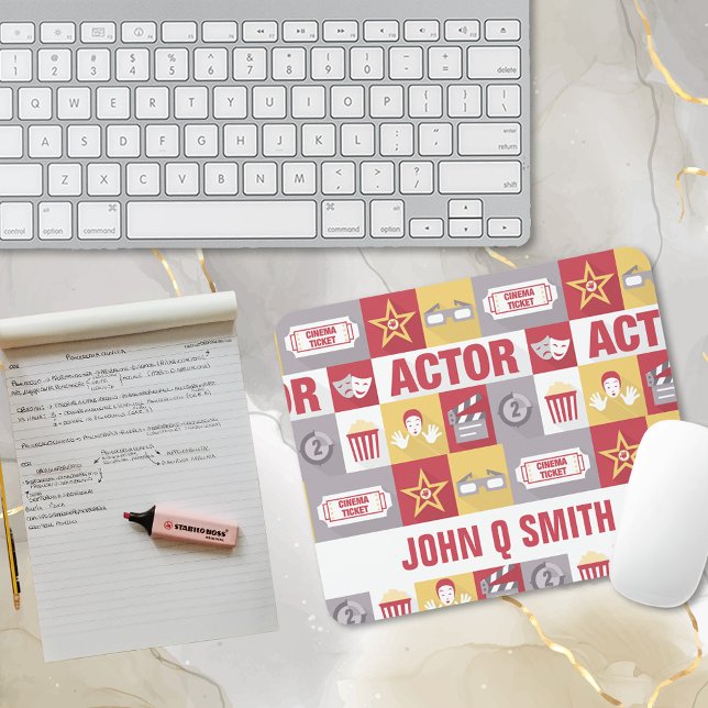 Actor Pictogram•Custom Mouse Pad (Creator Uploaded)