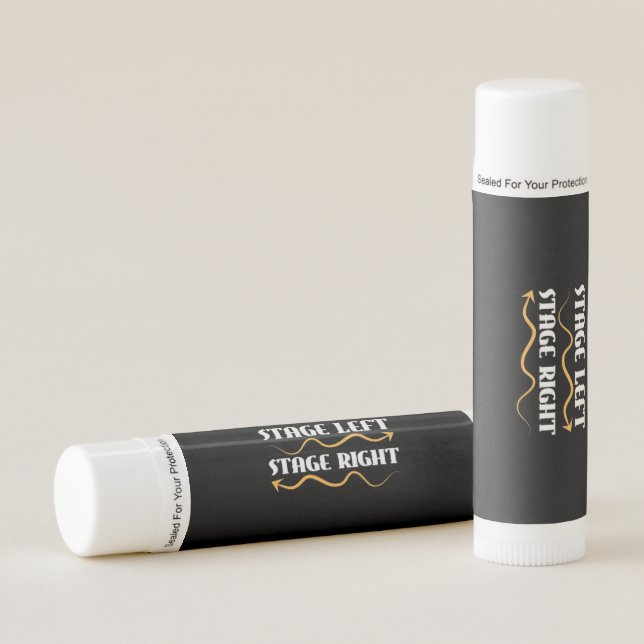 Actor Stage Left Stage Right Lip Balm (Front)