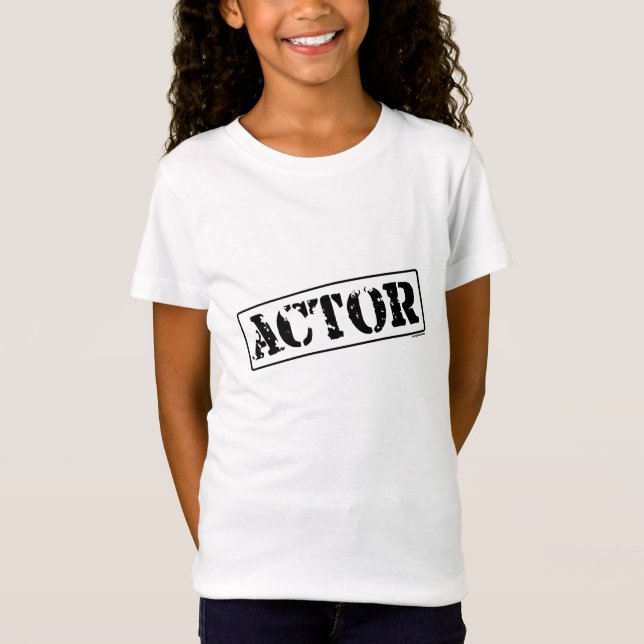 Actor Stamp T-Shirt (Front)