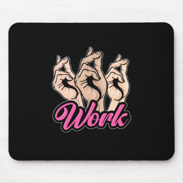 Actor Work Mouse Pad (Front)