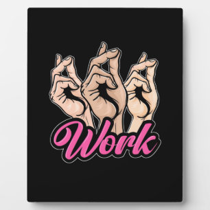 Actor Work Plaque