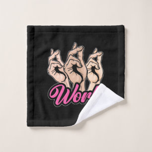 Actor Work Wash Cloth