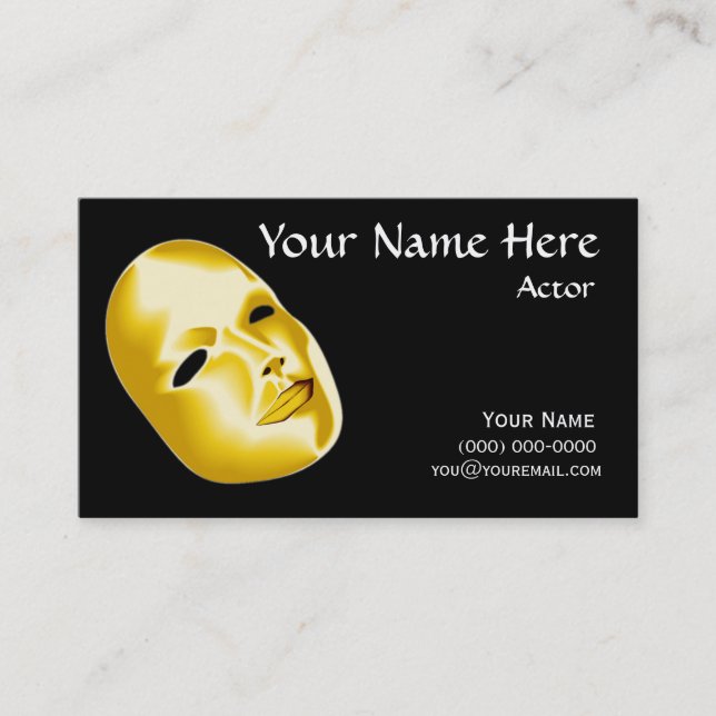 Actors business cards (Front)