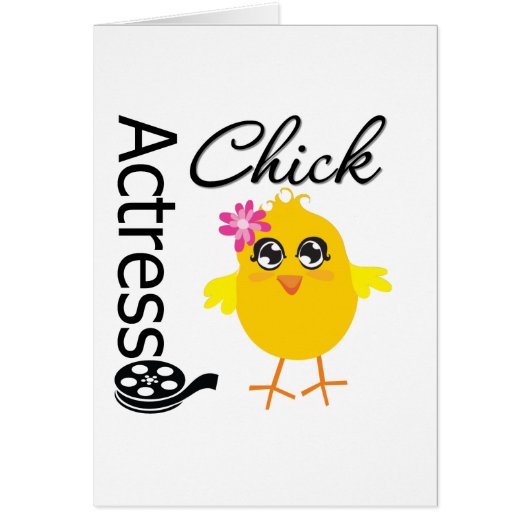 Actress Chick Cards (Front)