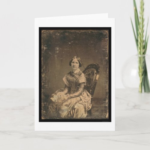 Actress Jenny Lind Daguerreotype 1848 Card