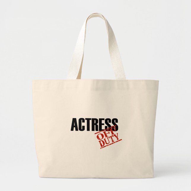 Actress Large Tote Bag (Front)