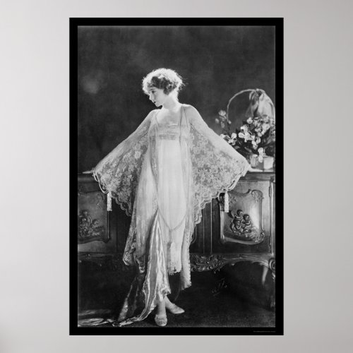 Actress Lillian Gish 1922 Poster