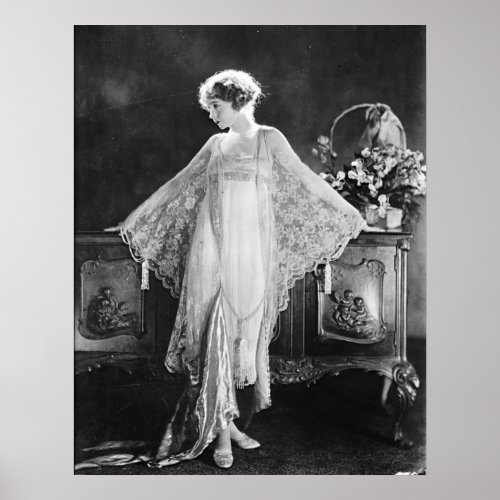 Actress Lillian Gish Poster