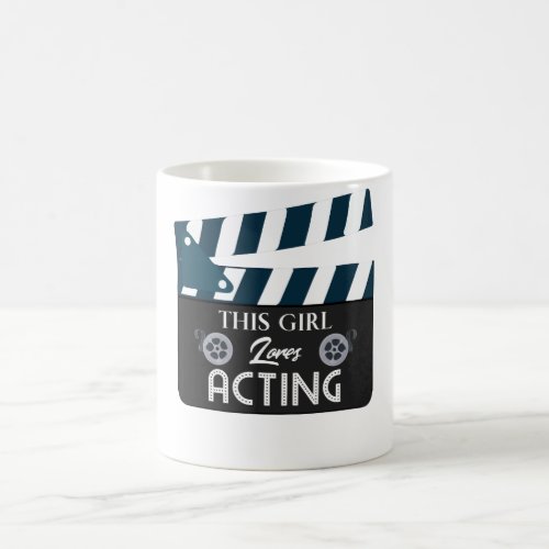 actress theatre for girl who loves acting mug