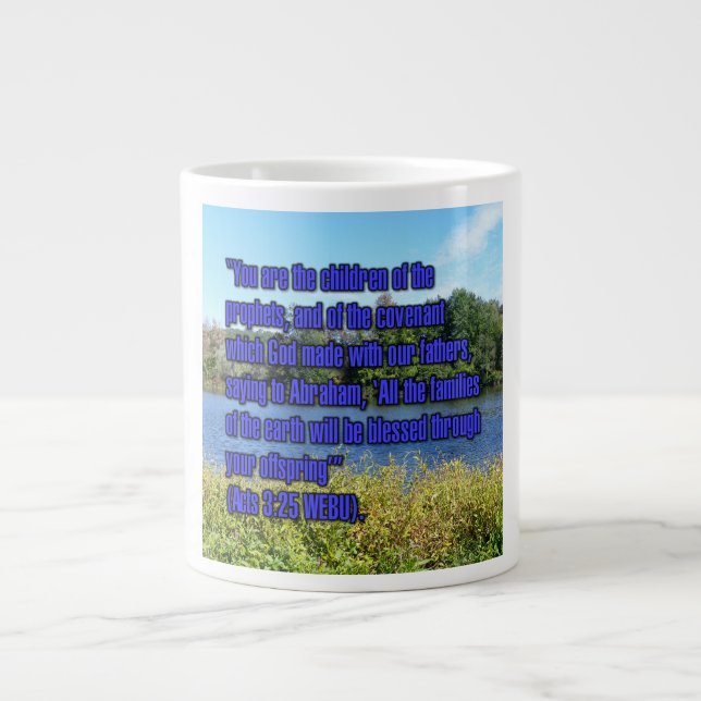 Acts 3:25 WEBU Mug (Front)