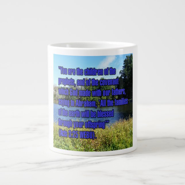 Acts 3:25 WEBU Mug (Front)