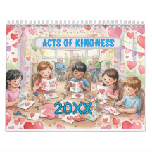 Acts of Kindness childhood Memories Calendar