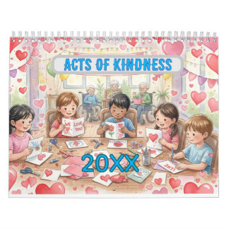 Acts of Kindness childhood Memories Calendar
