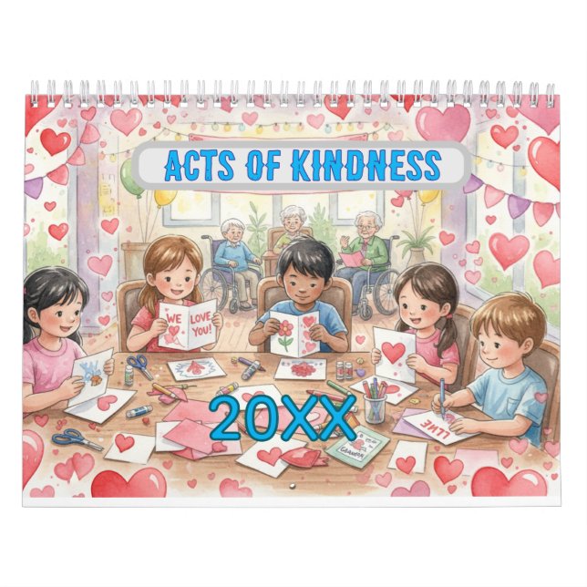 Acts of Kindness childhood Memories Calendar (Cover)