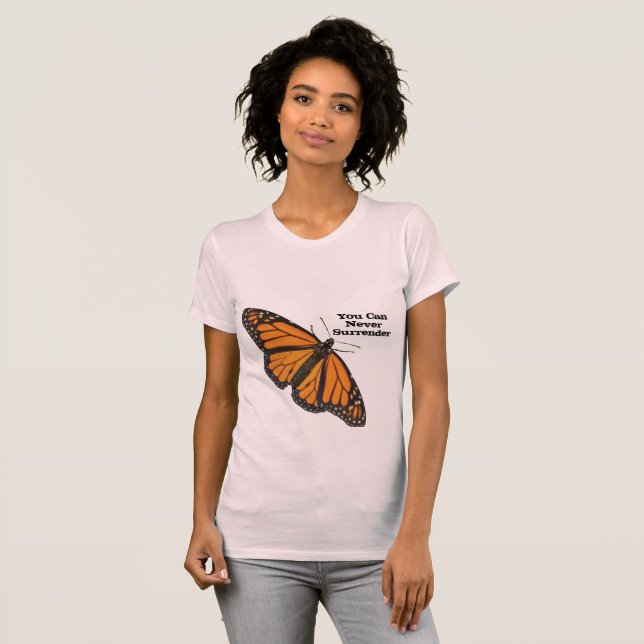 Actual Butterflys Wings Photography Top (Front Full)