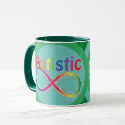 ActuallyAutistic Rainbow Infinity Coffee Mug