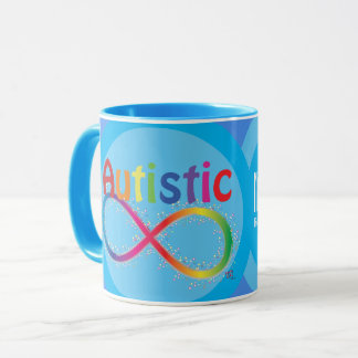 ActuallyAutistic Rainbow Infinity Coffee Mug