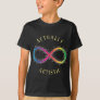 ActuallyAutistic Rainbow Infinity Kids T-Shirt