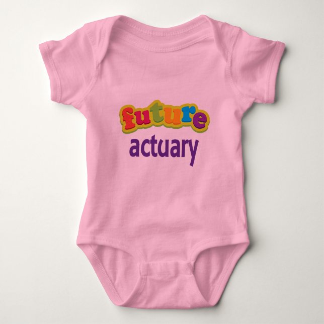 Actuary (Future) For Child Baby Bodysuit (Front)