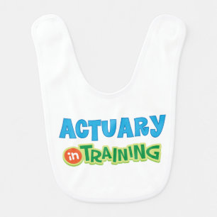Actuary in Training Kids Shirt Bib