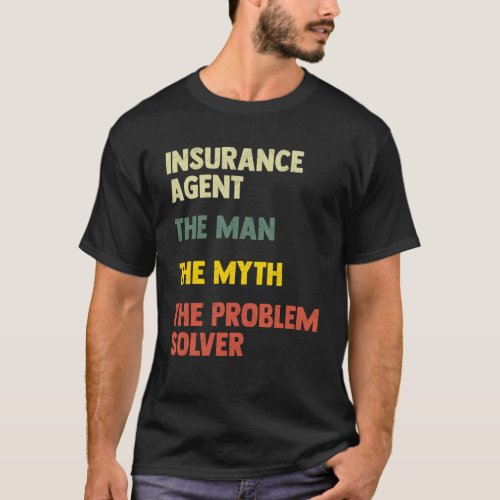 Actuary  Insurance Broker Insurance Agent T_Shirt