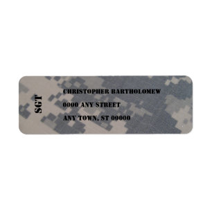 ACU Camo return address Label