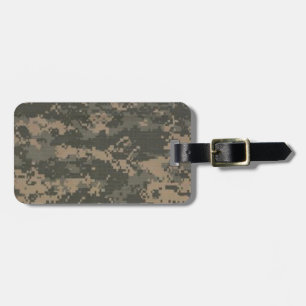 ACU Digital Camo Camouflage Luggage Tag