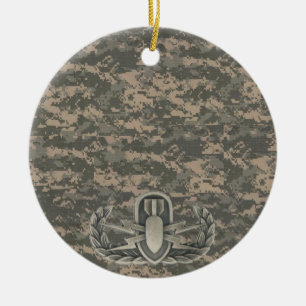 ACU EOD Ornament Explosive Ordnance Disposal Gift