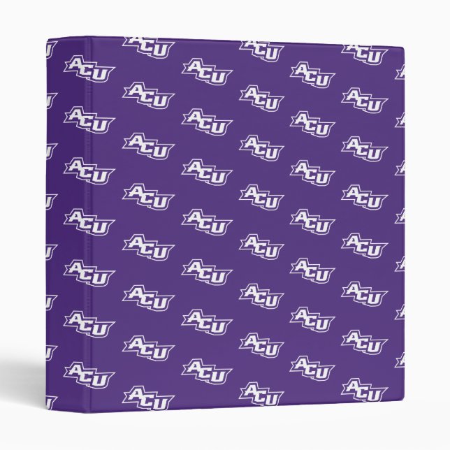 ACU Logo 3 Ring Binder (Front/Spine)