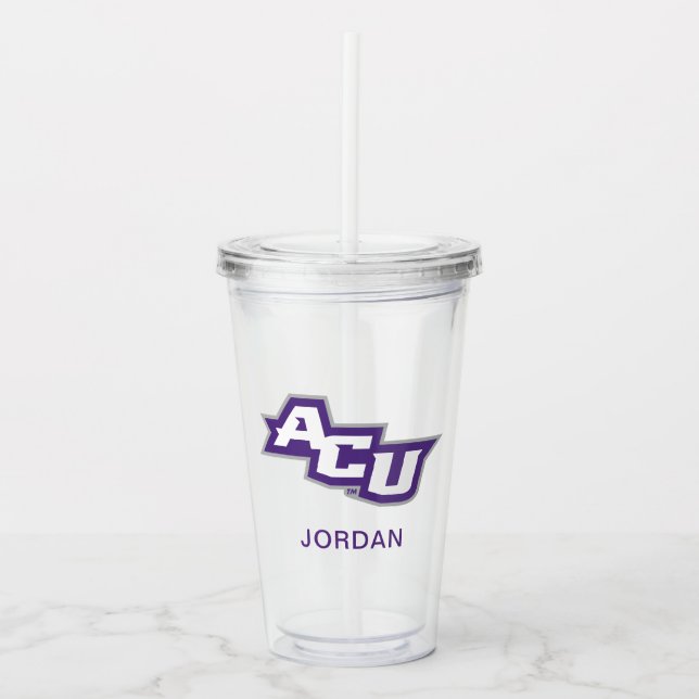 ACU Logo Acrylic Tumbler (Front)