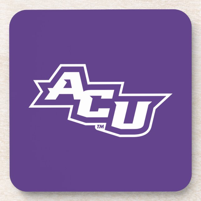 ACU Logo Beverage Coaster (Front)