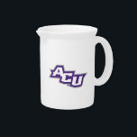 ACU Logo Beverage Pitcher<br><div class="desc">Check out these Abilene Christian University designs! Show off your pride with these new University products. These make the perfect gifts for the ACU student, alumni, family, friend or fan in your life. All of these Zazzle products are customizable with your name, class year, or club. Go WILDCATS!</div>
