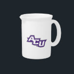 ACU Logo Beverage Pitcher<br><div class="desc">Check out these Abilene Christian University designs! Show off your pride with these new University products. These make the perfect gifts for the ACU student,  alumni,  family,  friend or fan in your life. All of these Zazzle products are customizable with your name,  class year,  or club. Go WILDCATS!</div>