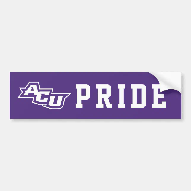 Acu Bloom Sign ACU Logo Bumper Sticker | Zazzle