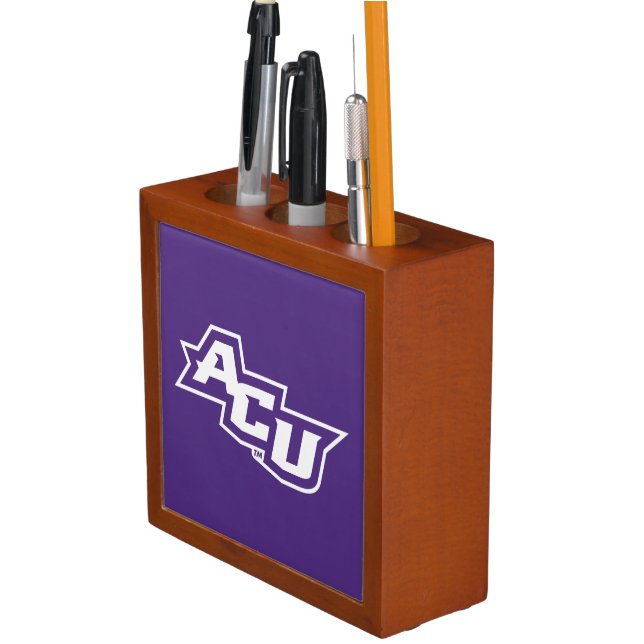 ACU Logo Desk Organizer (In Situ)